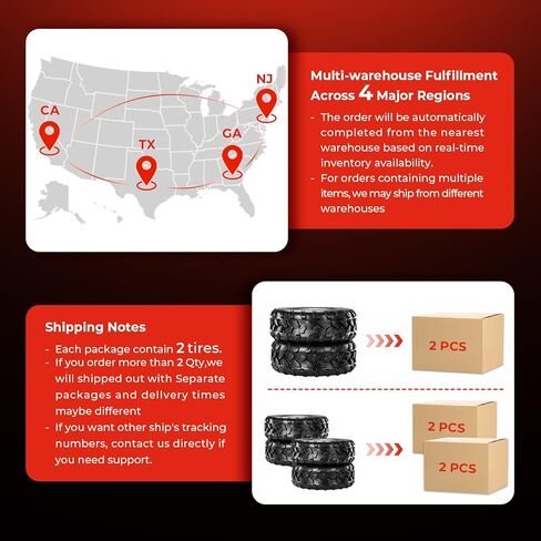 إطارات ATV/UTV مقاس 20x9.50-8، إطارات الطين لجميع التضاريس مقاس 20x9.50x8,4 طبقات، مداس اتجاهي، بدون أنابيب، مجموعة من 2 in Kuwait