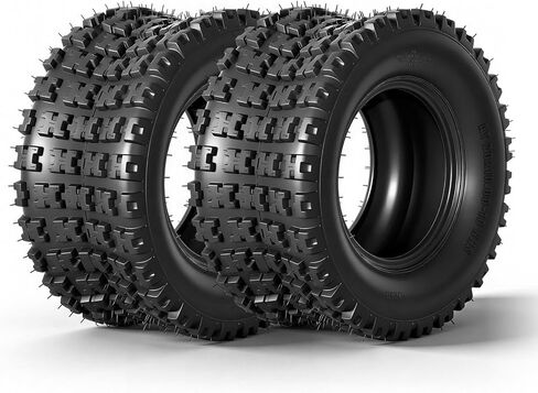 مجموعة من إطارات 20x10-10 ATV UTV، إطارات 20x10x10 لجميع التضاريس، مصنفة بـ 4 طبقات، بدون أنابيب in Kuwait