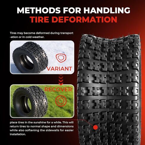 مجموعة من إطارات 20x10-10 ATV UTV، إطارات 20x10x10 لجميع التضاريس، مصنفة بـ 4 طبقات، بدون أنابيب in Kuwait