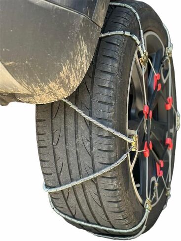 TireChain.com 245/40-18 سلاسل إطارات الكابلات - نمط SAE Class S-Diagonal، تُباع لكل زوج in Kuwait