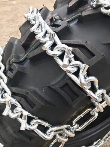 TireChain.com 26x11x14 ATV UTV 2 Link V Bar سلاسل الإطارات، بسعر لكل زوج. in Kuwait