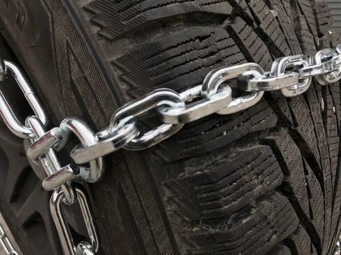 TireChain.com 14-17.5 سلاسل إطارات شاحنة من سبائك البورون، بسعر كل زوج in Kuwait
