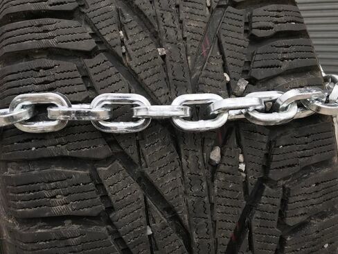 TireChain.com 14-17.5 سلاسل إطارات شاحنة من سبائك البورون، بسعر كل زوج in Kuwait