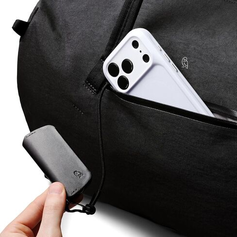 Bellroy Venture Ready Duffel 55L (حقيبة سفر كبيرة الحجم مع تنظيم انسيابي ومواد متينة) - أسود in Saudi Arabia