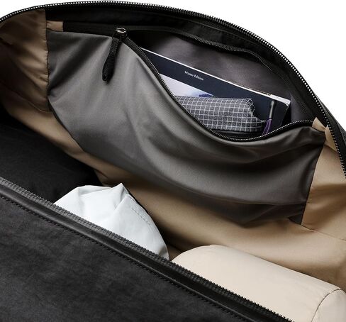 Bellroy Venture Ready Duffel 55L (حقيبة سفر كبيرة الحجم مع تنظيم انسيابي ومواد متينة) - أسود in Saudi Arabia