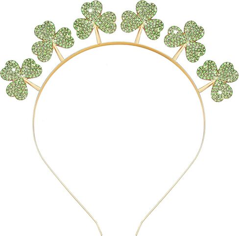 St Patricks Day Headband Saint Patricks Green Shamrock Headbands for Women St. Patrick Irish Costume Hair Accessories in Saudi Arabia