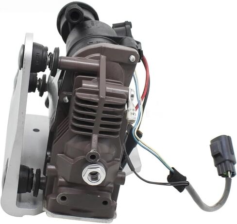 Air Suspension Compressor Compatible With Land Rover LR3 LR4 Discovery 3 & 4 L319 Range Sport L320 Pump With Bracket LR061888 in Kuwait