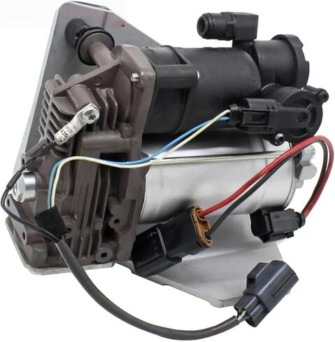Air Suspension Compressor Compatible With Land Rover LR3 LR4 Discovery 3 & 4 L319 Range Sport L320 Pump With Bracket LR061888 in Kuwait