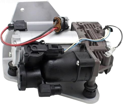 Air Suspension Compressor Compatible With Land Rover LR3 LR4 Discovery 3 & 4 L319 Range Sport L320 Pump With Bracket LR061888 in Kuwait