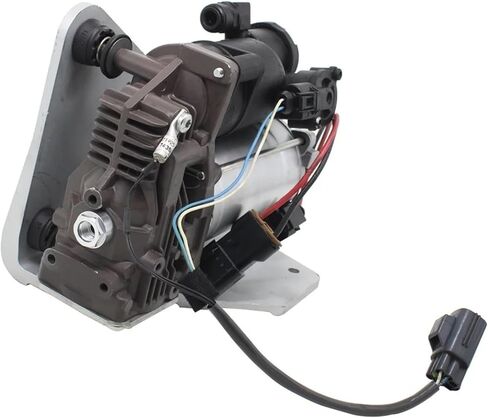 Air Suspension Compressor Compatible With Land Rover LR3 LR4 Discovery 3 & 4 L319 Range Sport L320 Pump With Bracket LR061888 in Kuwait