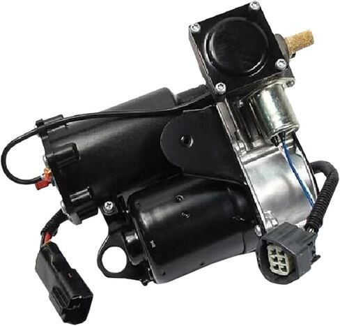 Air Suspension Compressor Pump Compatible With LAND Rover Discovery 3 4 2004-2012 Range Sport 2006-2013. Type With Frame And Cover in Kuwait