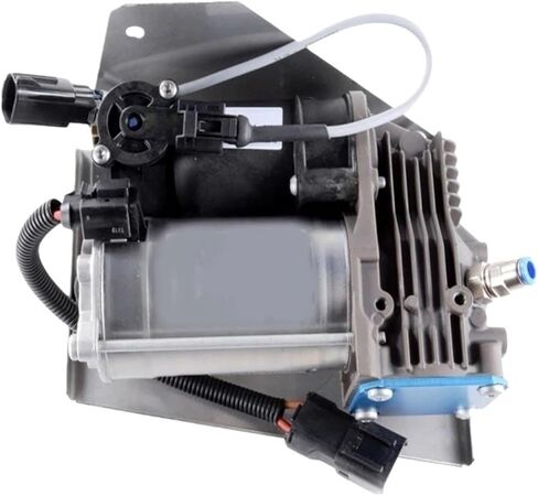 Air Suspension Compressor Pump Compatible With LAND Rover Discovery 3 4 2004-2012 Range Sport 2006-2013. Type With Frame And Cover in Kuwait