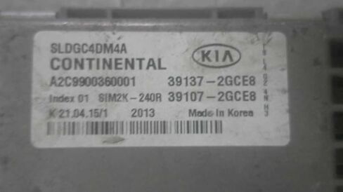Engine ECM Control Module 2.4L Fits 14-16 Compatible with KIA SPORTAGE 39107-2GCE8 391072GCE8 in Kuwait