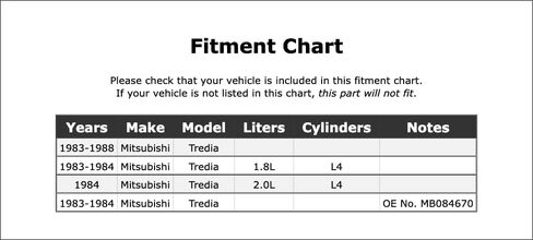 مرحل تأخير درجة الحرارة HVAC متوافق مع Mitsubishi Tredia 1988 1987 1986 1985 1984 1983 P-3887277 in Kuwait