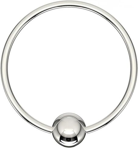 316L Surgical Steel Flexible Captive Bead Ring - BCR Ring, Cartilage, Helix, Tragus, Nose Piercing Jewelry in Saudi Arabia