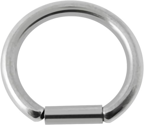 316L Surgical Steel 14 Gauge D-Ring Segment Septum Ring, Cartilage, Helix, Tragus, Piercing Jewelry in Saudi Arabia