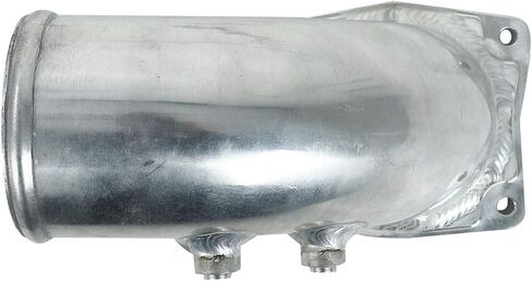استبدال الكوع عالي التدفق لـ 2003-2007 F-ord F 250 F 350 F 450 F 550 6.0L Powerstroke Diesel (فضي) in Kuwait