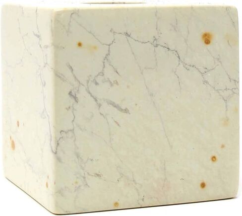 حوامل شموع مكعبة من الحجر الصابوني منحوتة يدويًا من جلوبال كرافتس، مجموعة من قطعتين، صنع في كينيا (KSACHCUBE-S2) in Kuwait