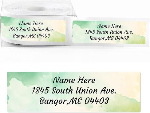 Personalized Return Address Labels, Color Images, Non-Woven Film - a roll of 120/250 in Saudi Arabia