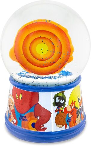 Silver Buffalo Space Jam: A New Legacy Tune Squad 4-Inch Mini Snow Globe with Swirling Glitter Display Piece in Saudi Arabia