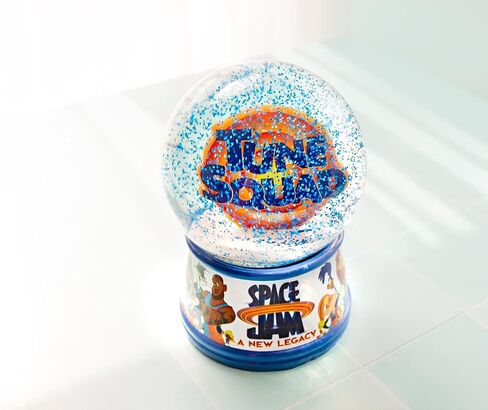 Silver Buffalo Space Jam: A New Legacy Tune Squad 4-Inch Mini Snow Globe with Swirling Glitter Display Piece in Saudi Arabia