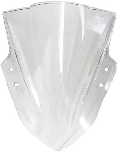 For KAWASAKI For Ninja 250 300 2013-2017 Motorcycle Windshield Windscreen Wind Deflector Motorbike Wind Screen(Transparent) in Saudi Arabia