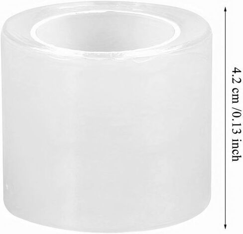 Mini Stretch Wrap for Bottle Sealing, 1.58in X 656ft Plastic Shrink Wraps Roll Heavy Duty Stretch Film Packing for Bottles Cans Seal Packing in Saudi Arabia