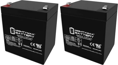 Mighty Max Battery ML5-12 - 12V 5AH Chamberlain 41A6357-1 Garage Door Opener Battery in Saudi Arabia