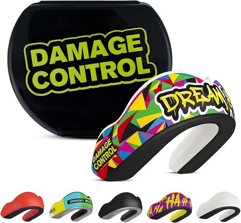 التحكم في الأضرار، واقي الفم ذو التأثير الفائق، واقي الفم للرياضة، الملاكمة، الهوكي، واقي الفم لاكروس، واقي الفم مع وسادات الصدمات للحماية القصوى in Kuwait