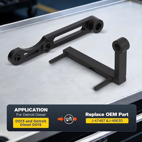 مجموعة أدوات توقيت عمود الحدبات للمحرك DD13 DD15 DD16 متوافقة مع محرك الديزل ديترويت TDC أداة ضبط الفرامل أداة حظر أداة استبدال مقبس خط الوقود W47058090900 W470589104000 in Kuwait