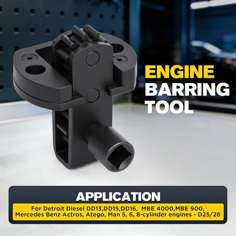 مجموعة أدوات توقيت عمود الحدبات للمحرك DD13 DD15 DD16 متوافقة مع محرك الديزل ديترويت TDC أداة ضبط الفرامل أداة حظر أداة استبدال مقبس خط الوقود W47058090900 W470589104000 in Kuwait