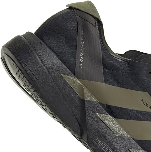 حذاء رياضي للجري Adizero Adios Pro 4 للرجال من أديداس - أسود in Kuwait