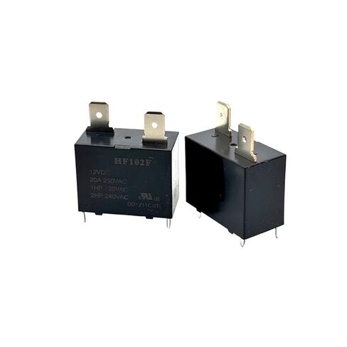 2 قطعة/الوحدة HF102F-12VDC JQX-102F-12VDC 4-pin الحالي 20A 250VAC تكييف الهواء سخان المياه التتابع in Kuwait