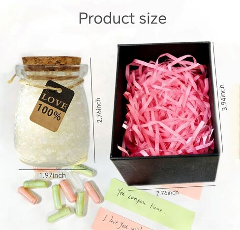 50 Blank Love Notes Memory Jar,Night Light positive jar,To My Mom Birthday Gifts Sentimental Keepsake,Meaningful Present for Women in Kuwait