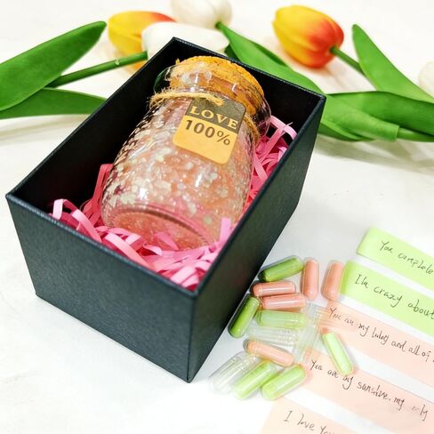 50 Blank Love Notes Memory Jar,Night Light positive jar,To My Mom Birthday Gifts Sentimental Keepsake,Meaningful Present for Women in Kuwait