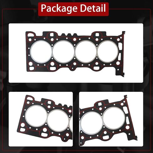 حشية رأس الأسطوانة من AUCERAMIC تناسب 2009-2012 لسيارة Ford Escape Fusion، تناسب 2021-2022 لسيارة Ford Transit Connect، تناسب 2009-2011 لسيارة Mercury Mariner Milan 26522PT in Kuwait