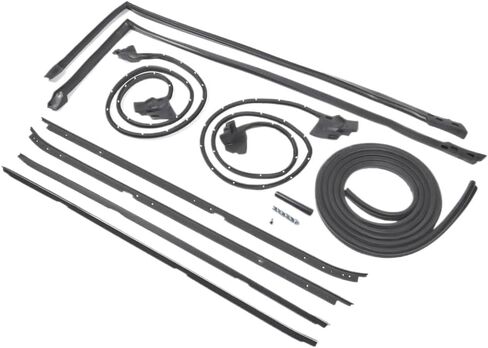 Weatherstripping Seal Kit Compatible with 1981-88 Regal Cutlass RWD 2 Door W Narrow in Saudi Arabia