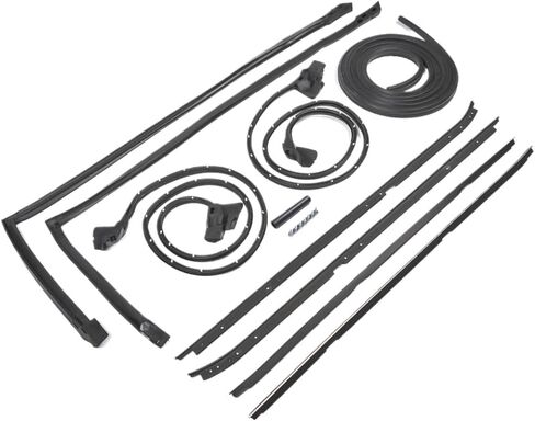 Weatherstripping Seal Kit Compatible with 1981-88 Regal Cutlass RWD 2 Door W Narrow in Saudi Arabia