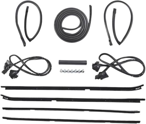 Weatherstripping Seal Kit Compatible with 1981-88 Regal Cutlass RWD 2 Door W Narrow in Saudi Arabia