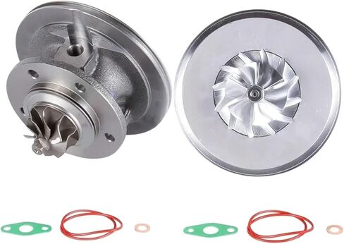 Balanced MFS Turbo Cartridge Twin R2S KP35+K04 53049880144 Compatible For VW Amarok 2.0 BiTDI 180 HP CNEA CSHA Turbocharger 03L145715CX 03L in Kuwait