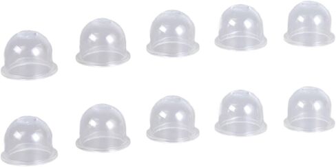 10Pcs Carburetor Primers Bulbs Replacement Transparent Fuels Bulb Bulb Carburetor Garden Maintenance Tool Garden Tool Replacement in Saudi Arabia