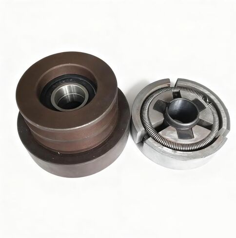 قابض حزام الأخدود المزدوج يناسب محرك 188F 190F GX390 GX420 مع قاطع مضخة مياه بعمود 25 مم (عرض الحزام 13 مم) in Saudi Arabia