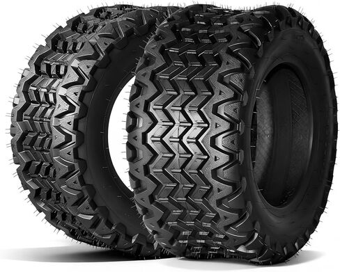 إطارات 25x10-12 ATV UTV، إطارات 25x10x12 لجميع التضاريس، مصنفة من 6 طبقات، بدون أنابيب، مجموعة من 2 in Kuwait