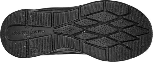 Skechers Boy's Microspec Max - Torvix Sneaker Sneaker, Black/Black, 5 Big Kid in Saudi Arabia