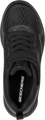 Skechers Boy's Microspec Max - Torvix Sneaker Sneaker, Black/Black, 5 Big Kid in Saudi Arabia