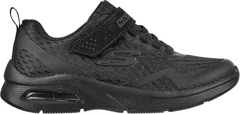 Skechers Boy's Microspec Max - Torvix Sneaker Sneaker, Black/Black, 5 Big Kid in Saudi Arabia