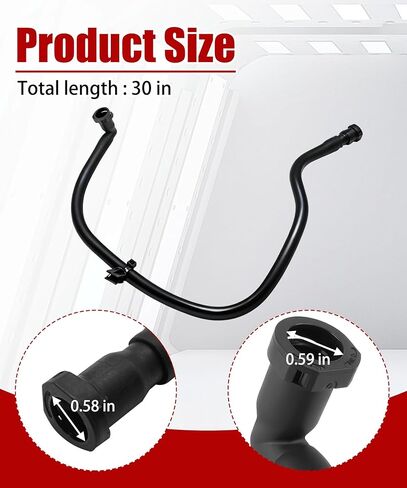 5L3Z-9D289-A Fuel Vapor Vacuum Tube Fits For 2005-2008 Ford F150 Expedition Compatible with Lincoln 2006-2008 Mark-LT Navigator 5.4L V8 Gas Engine Purge Line Hose in Saudi Arabia