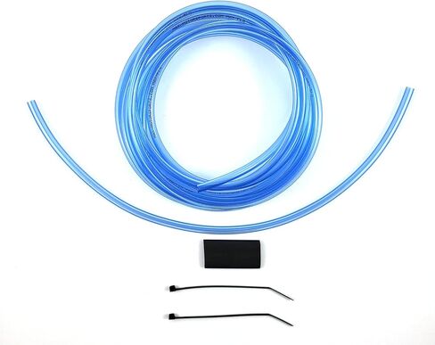 مجموعة عالمية بطول 10 أقدام معرف 4 مم وخطوط خرطوم فتحة تهوية المكربن ​​3.2 مم لتدفق Keihin Mikuni Carb Mx ATV (أزرق جليدي شفاف) in Kuwait