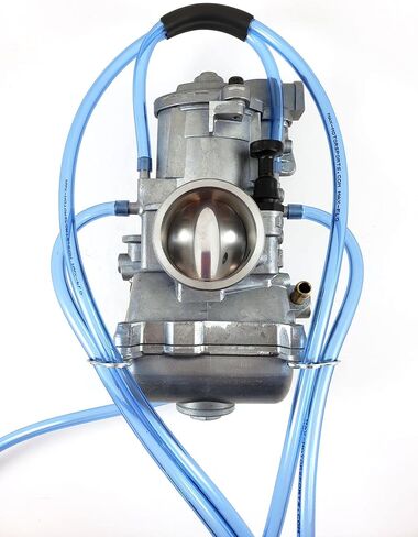 مجموعة عالمية بطول 10 أقدام معرف 4 مم وخطوط خرطوم فتحة تهوية المكربن ​​3.2 مم لتدفق Keihin Mikuni Carb Mx ATV (أزرق جليدي شفاف) in Kuwait