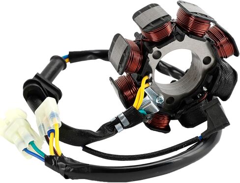الجزء الثابت من الملف المغناطيسي + منظم الجهد + حشية Assy مناسبة لهوندا ريكون 250 ES TRX250EX 1997-2008 in Saudi Arabia